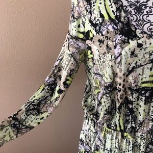 Fun Print Midi Dress